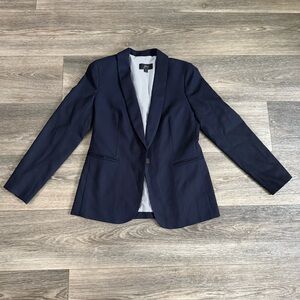 J.Crew Navy Blue Wool Blazer